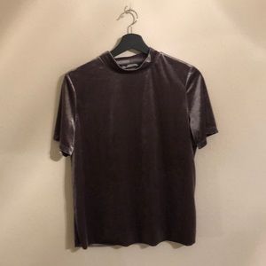Zara Mock Neck Top. Medium/Large
